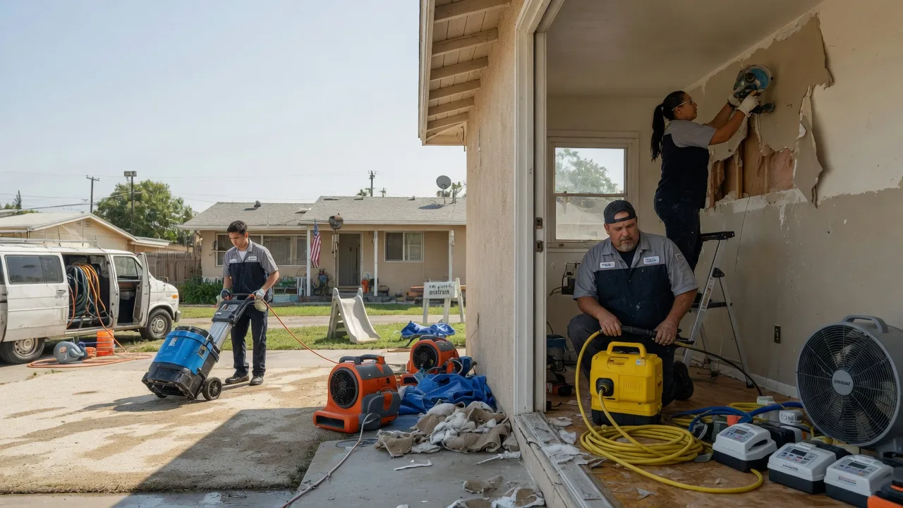 Water Damage Restoration in Iron Station, NC near me